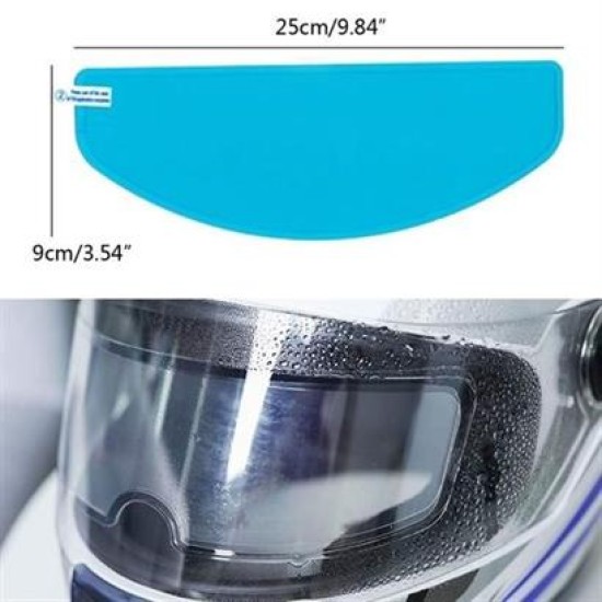 BUFFER® Buğu Önleyici Motosiklet Kaskı Vizörü Su Geçirmez Dayanıklı Çizik Koruma Lens Filmi BUFFER® Buğu Önleyici Motosiklet Kaskı Vizörü Su Geçirmez Dayanıklı Çizik Koruma Lens Filmi
