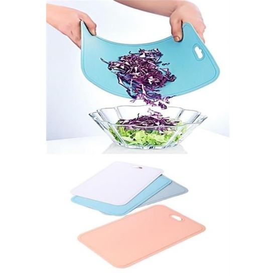 BUFFER® Bükülebilir Esnek Kesme Matı Meyve Sebze Doğrama Kesme Tahtası 20x30 cm BUFFER® Bükülebilir Esnek Kesme Matı Meyve Sebze Doğrama Kesme Tahtası 20x30 cm