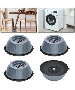 BUFFER® Çamaşır Makinesi Sarsıntı Titreşim Ses Önleyici Kaydırmaz Ayak 4lü Set BUFFER® Çamaşır Makinesi Sarsıntı Titreşim Ses Önleyici Kaydırmaz Ayak 4lü Set