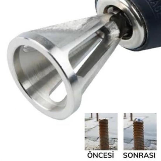 BUFFER® Çapak Alma Harici Çapak Alıcı Paslanmaz Çelik Çapak Kaldırma Cıvata Çapak Alma Matkap Ucu BUFFER® Çapak Alma Harici Çapak Alıcı Paslanmaz Çelik Çapak Kaldırma Cıvata Çapak Alma Matkap Ucu