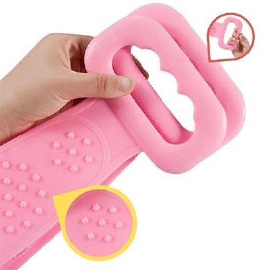 BUFFER® Çift Taraflı Banyo Hamam Lifi Silikon Masajlı Yumuşak Duş Lifi Uzun Ömürlü Hazır Banyo Keses BUFFER® Çift Taraflı Banyo Hamam Lifi Silikon Masajlı Yumuşak Duş Lifi Uzun Ömürlü Hazır Banyo Keses