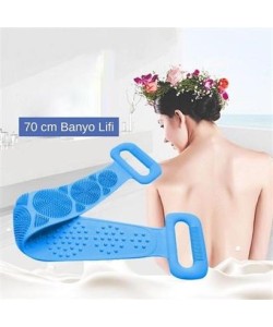 BUFFER® Çift Taraflı Banyo Hamam Lifi Silikon Masajlı Yumuşak Duş Lifi Uzun Ömürlü Hazır Banyo Keses BUFFER® Çift Taraflı Banyo Hamam Lifi Silikon Masajlı Yumuşak Duş Lifi Uzun Ömürlü Hazır Banyo Keses