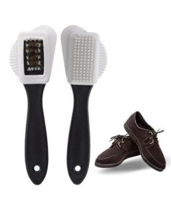 BUFFER® Çift Taraflı Pratik Taşınabilir Süet Nubuk Deri Çizme Bot Ayakkabı Temizleme Bakım Fırçası BUFFER® Çift Taraflı Pratik Taşınabilir Süet Nubuk Deri Çizme Bot Ayakkabı Temizleme Bakım Fırçası