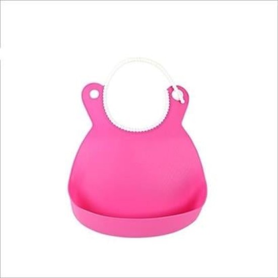 BUFFER® Çocuk Bebek Mama Önlüğü Dökülme Engelleyici Bükülebilir Pembe BUFFER® Çocuk Bebek Mama Önlüğü Dökülme Engelleyici Bükülebilir Pembe