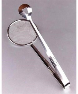 BUFFER® Çok Amaçlı Süzgeçli Paslanmaz Metal Haşlama Ve Kızartma Maşası