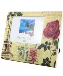 BUFFER® Decotown Dekoratif Desenli Çerçeve Gül Motifli Fotoğraf Çerçevesi BUFFER® Decotown Dekoratif Desenli Çerçeve Gül Motifli Fotoğraf Çerçevesi