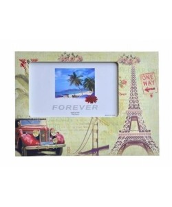 BUFFER® Decotown Eyfel Kulesi Şekilli Ahşap Fotoğraf Resim Koyma Çerçevesi BUFFER® Decotown Eyfel Kulesi Şekilli Ahşap Fotoğraf Resim Koyma Çerçevesi