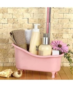 BUFFER® Dekoratif Mini Küvet Şeklinde Çok Amaçlı Banyo Düzenleyici Sepet BUFFER® Dekoratif Mini Küvet Şeklinde Çok Amaçlı Banyo Düzenleyici Sepet