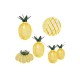 BUFFER® Dekoratif Pilli Pineapple Ananas Pilli Şerit Led Işık (1 Metre) BUFFER® Dekoratif Pilli Pineapple Ananas Pilli Şerit Led Işık (1 Metre)