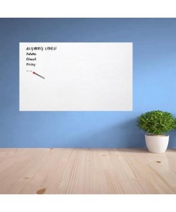BUFFER® Ders Çalışma Yazı Tahtası Manyetik Duvar Stickerı 100x60 cm