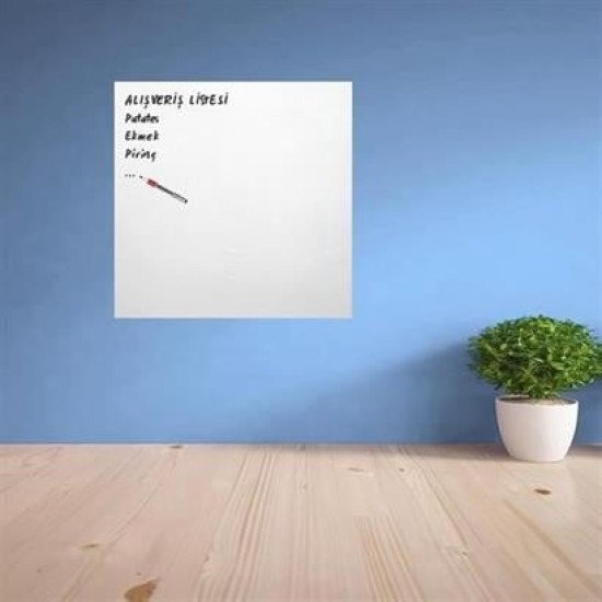 BUFFER® Ders Çalışma Yazı Tahtası Manyetik Mıknatıslı Duvar Stickerı BUFFER® Ders Çalışma Yazı Tahtası Manyetik Mıknatıslı Duvar Stickerı