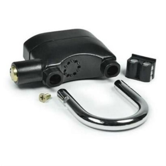 BUFFER® Desibel Siyah Alarmlı Çok Fonksiyonlu Ekstra Güvenlikli Kare Asma Dolap Kilidi BUFFER® Desibel Siyah Alarmlı Çok Fonksiyonlu Ekstra Güvenlikli Kare Asma Dolap Kilidi