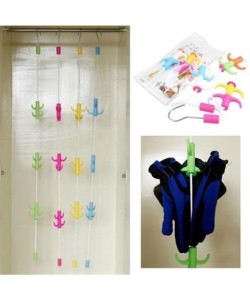 BUFFER® Dolap İçi Düzenleyici Askı Elbise Giysi Organizer Sihirli Askılık