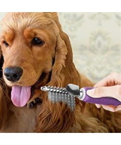 BUFFER® Düğüm Açıcı Pet Fırçası Emniyetli Uzun ve Çelik Dişli Kedi Köpek Tüy Kıtık Açma Tarağı BUFFER® Düğüm Açıcı Pet Fırçası Emniyetli Uzun ve Çelik Dişli Kedi Köpek Tüy Kıtık Açma Tarağı