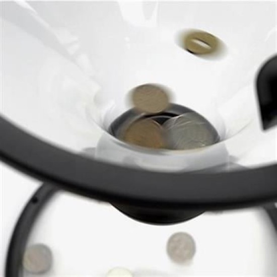 BUFFER® Eğlenceli Huni Şeklinde İlginç Şeffaf Para Biriktirme Kumbarası BUFFER® Eğlenceli Huni Şeklinde İlginç Şeffaf Para Biriktirme Kumbarası