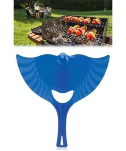 BUFFER® Ergonomik Plastik Renkli Barbekü Mangal Yakma Yelleme Yelpazesi