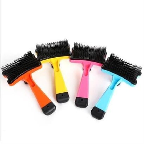 BUFFER® Evcil Hayvan Kedi Köpek Tüy Toplayıcı Otomatik Tuşlu Pet Tarak BUFFER® Evcil Hayvan Kedi Köpek Tüy Toplayıcı Otomatik Tuşlu Pet Tarak