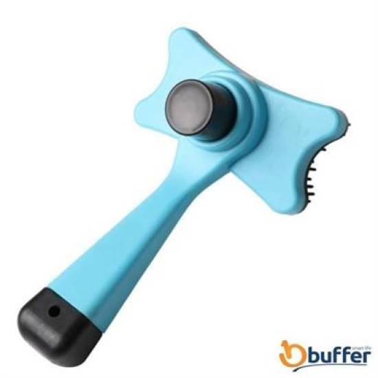 BUFFER® Evcil Hayvan Kedi Köpek Tüy Toplayıcı Otomatik Tuşlu Pet Tarak BUFFER® Evcil Hayvan Kedi Köpek Tüy Toplayıcı Otomatik Tuşlu Pet Tarak