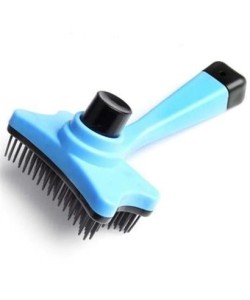 BUFFER® Evcil Hayvan Kedi Köpek Tüy Toplayıcı Otomatik Tuşlu Pet Tarak