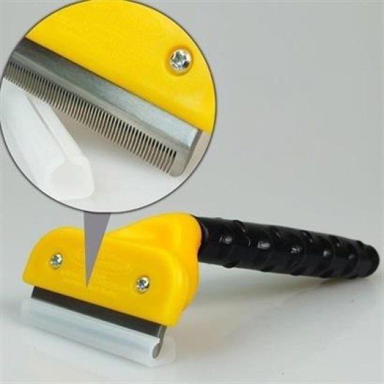 BUFFER® Fubminator Kedi Köpek Tüy Toplama Tarağı Kaşıma Aparatı 4,5 Cm BUFFER® Fubminator Kedi Köpek Tüy Toplama Tarağı Kaşıma Aparatı 4,5 Cm