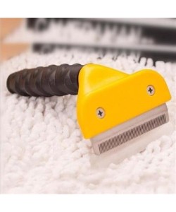 BUFFER® Fubminator Kedi Köpek Tüy Toplama Tarağı  Kaşıma Aparatı 4,5 Cm