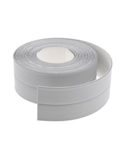 BUFFER® Gri Su Sızdırmaz  Banyo Mutfak Lavabo Küvet İzolasyon Şerit Bant