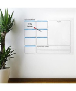 BUFFER® Haftalık Planlayıcı Manyetik Duvar Stickerı Takvim 100 cm x 60 cm BUFFER® Haftalık Planlayıcı Manyetik Duvar Stickerı Takvim 100 cm x 60 cm