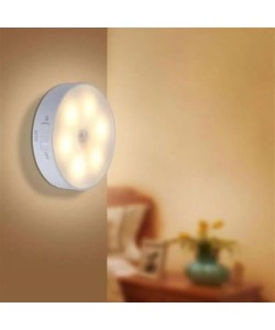 BUFFER® Hareket Sensörlü Usb Şarjlı Spot Lamba Mıknatıslı ve Yapışkanlı Gün Işığı Renk Led BUFFER® Hareket Sensörlü Usb Şarjlı Spot Lamba Mıknatıslı ve Yapışkanlı Gün Işığı Renk Led