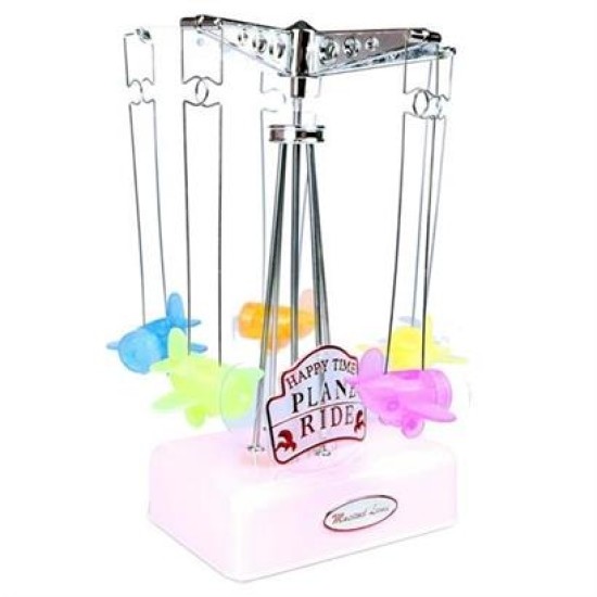 BUFFER® Hareketli Uçaklı Kurmalı Hediyelik Küçük Müzik Kutusu Aleti BUFFER® Hareketli Uçaklı Kurmalı Hediyelik Küçük Müzik Kutusu Aleti