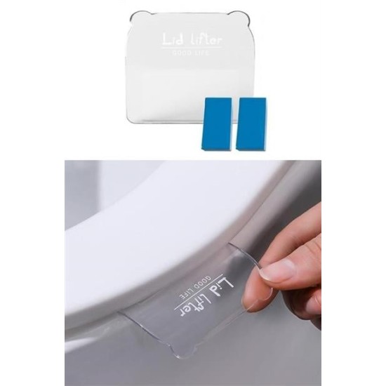 BUFFER® Hijyenik Taşınabilir Yapışkanlı Tuvalet Koltuk Kaldırıcı Klozet Kapak Kaldırma Pedi Tutamacı BUFFER® Hijyenik Taşınabilir Yapışkanlı Tuvalet Koltuk Kaldırıcı Klozet Kapak Kaldırma Pedi Tutamacı