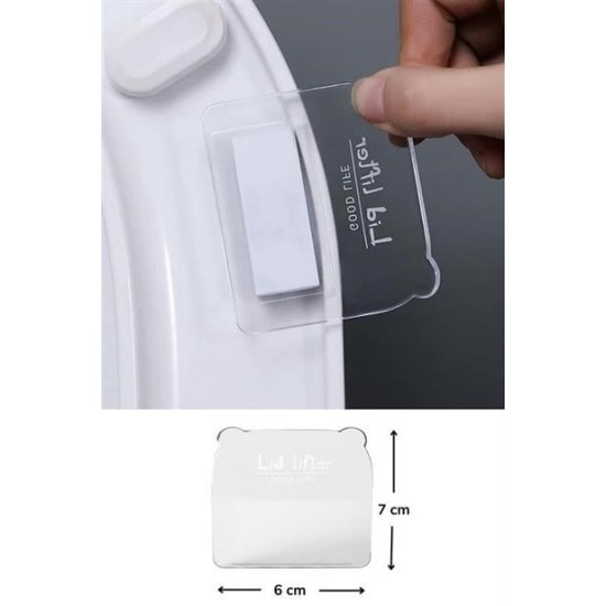 BUFFER® Hijyenik Taşınabilir Yapışkanlı Tuvalet Koltuk Kaldırıcı Klozet Kapak Kaldırma Pedi Tutamacı BUFFER® Hijyenik Taşınabilir Yapışkanlı Tuvalet Koltuk Kaldırıcı Klozet Kapak Kaldırma Pedi Tutamacı