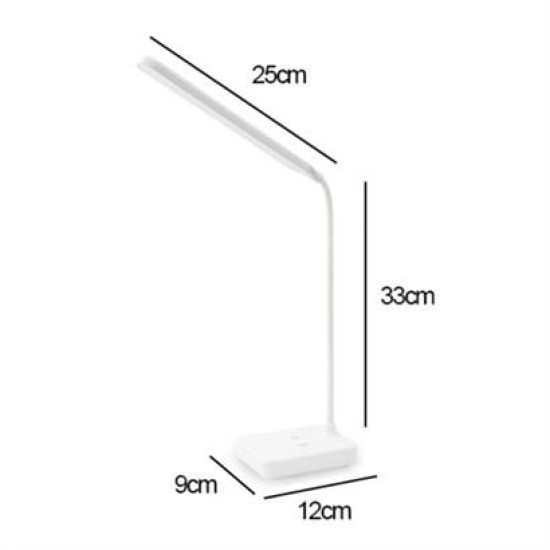 BUFFER® İnce Uzun USBli Dokunmatik 3 Kademeli 360 Derece Özel Göz Korumalı led Lityum Masa Lambası BUFFER® İnce Uzun USBli Dokunmatik 3 Kademeli 360 Derece Özel Göz Korumalı led Lityum Masa Lambası