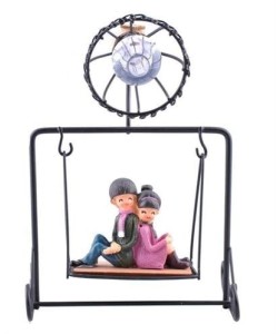 BUFFER® Işıklı Salıncakta Romantk Genç Aşıklar Dekoratif Ahşap Biblo BUFFER® Işıklı Salıncakta Romantk Genç Aşıklar Dekoratif Ahşap Biblo