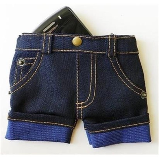 BUFFER® Jean Short Telefon Kılıfı ve Cüzdan BUFFER® Jean Short Telefon Kılıfı ve Cüzdan