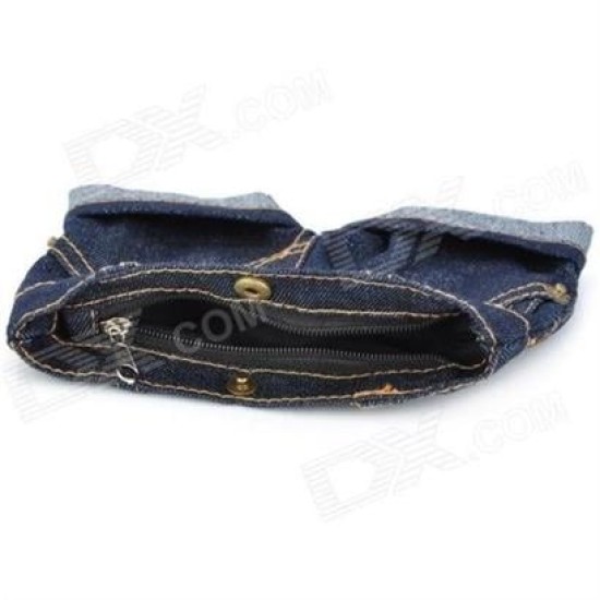 BUFFER® Jean Short Telefon Kılıfı ve Cüzdan BUFFER® Jean Short Telefon Kılıfı ve Cüzdan