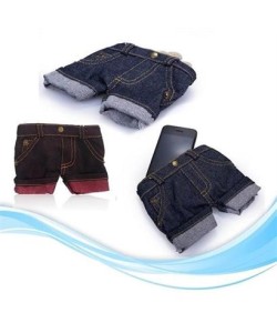 BUFFER® Jean Short Telefon Kılıfı ve Cüzdan BUFFER® Jean Short Telefon Kılıfı ve Cüzdan
