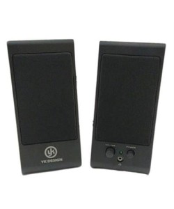 BUFFER® Kablolu Aux Girişli Her PC Uyumlu  1+1 HiFi Ses Sistemi Stereo Multimedya Dijital Hoparlör