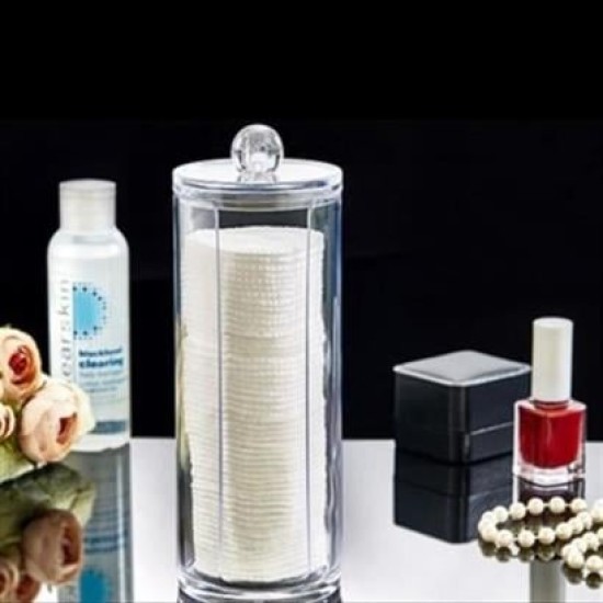 BUFFER® Kapaklı Makyaj Pamuğu Düzenleyici Organizer Şeffaf Pamukluk BUFFER® Kapaklı Makyaj Pamuğu Düzenleyici Organizer Şeffaf Pamukluk