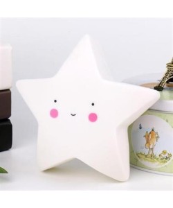 BUFFER® Karikatür Yıldız Dekorlu Led Masa Ve Gece Lambası BUFFER® Karikatür Yıldız Dekorlu Led Masa Ve Gece Lambası