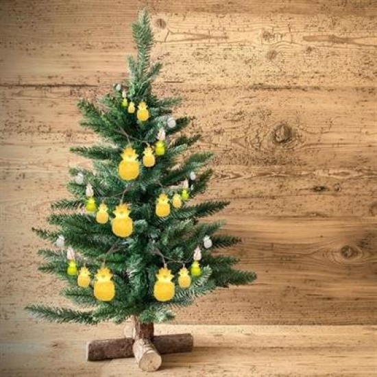 BUFFER® Karışık Renk Dekoratif Ananas Dolama 10’lu Şerit Led Işık Zinciri BUFFER® Karışık Renk Dekoratif Ananas Dolama 10’lu Şerit Led Işık Zinciri