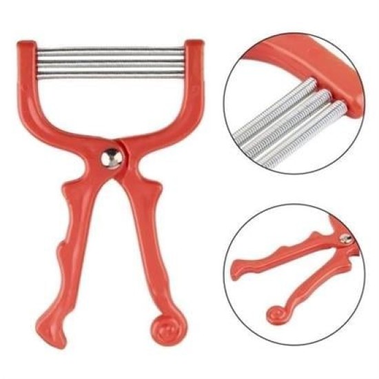 BUFFER® Kaş Bıyık Yüz Tüy Alma Aleti Yaylı Yüz Epilasyon Aleti BUFFER® Kaş Bıyık Yüz Tüy Alma Aleti Yaylı Yüz Epilasyon Aleti