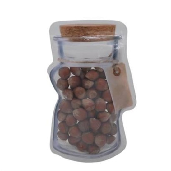 BUFFER® Kavanoz Görünümlü Kilitli Poşet Çıtçıtlı ve Pratik Torba 4 Adet BUFFER® Kavanoz Görünümlü Kilitli Poşet Çıtçıtlı ve Pratik Torba 4 Adet