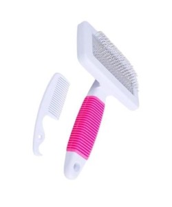 BUFFER® Kedi Köpek Telli Küçük Boy Tüy Bakım Seti Evcil Hayvan Tarama Fırçası BUFFER® Kedi Köpek Telli Küçük Boy Tüy Bakım Seti Evcil Hayvan Tarama Fırçası