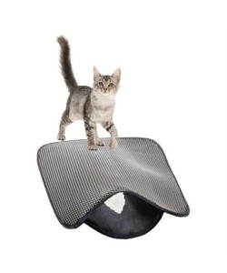 BUFFER® Kedi Tuvalet Önü Kum Toplayıcı Temizleyici Elekli Gri Paspas BUFFER® Kedi Tuvalet Önü Kum Toplayıcı Temizleyici Elekli Gri Paspas