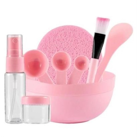 BUFFER® Kendin Yap Yüz Maskesi Karıştırma Aleti Seti, 9 Parça DIY Yüz Maskesi Hazırlama Kabı Seti BUFFER® Kendin Yap Yüz Maskesi Karıştırma Aleti Seti, 9 Parça DIY Yüz Maskesi Hazırlama Kabı Seti