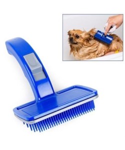 BUFFER® Kendini Temizleyen Kedi Köpek Tüy Bakım Tarağı Tüy Alıcı Tarak