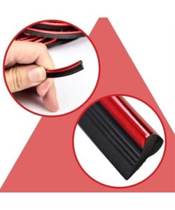 BUFFER® Kırmızı Araba Oto Trim Dekorasyon Şeridi Kauçuk Elastik Kolay Kurulum 5 metre Şerit Bant BUFFER® Kırmızı Araba Oto Trim Dekorasyon Şeridi Kauçuk Elastik Kolay Kurulum 5 metre Şerit Bant