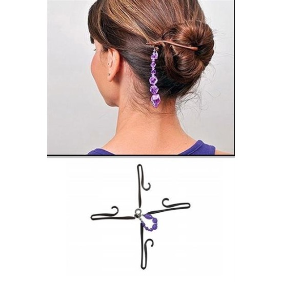 BUFFER® Kolay Saç Toplama Örgü Yapma Tokası Saç Şekillendirme Seti BUFFER® Kolay Saç Toplama Örgü Yapma Tokası Saç Şekillendirme Seti