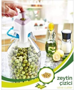 BUFFER® Kolay Zeytin Dilme Çizme Aparatı Pratik Kolay Zeytin Çizici Alet
