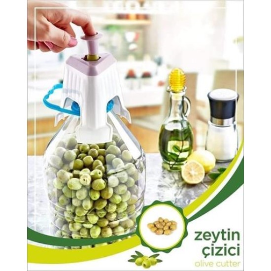 BUFFER® Kolay Zeytin Dilme Çizme Aparatı Pratik Kolay Zeytin Çizici Alet BUFFER® Kolay Zeytin Dilme Çizme Aparatı Pratik Kolay Zeytin Çizici Alet